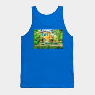 Gingerbread Cottage 18 Tank Top